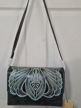 Patricia Nash Santillana Tooled Handbag